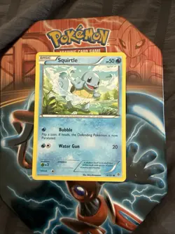 2013 Pokemon - Black & White: Plasma Blast Squirtle #14/101 Reverse Holo - Image 1