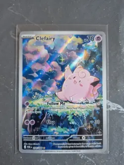 Clefairy 094/088 Perfect Order Illustration Rare Pokemon TCG Card - Pack Fresh - Image 1