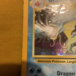 Pokemon WOTC 1999 Base Set Gyarados Rare Holo Vintage Pokemon Card - Image 4