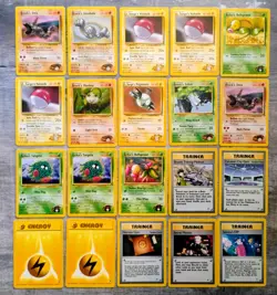 Pokemon Vintage GYM CHALLENGE Card Lot 1999 WOTC EX - Image 1