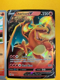 6 charmender Charmeleon Charizard pokemon cards All Different Cute Holo 🐉🔥 - Image 3