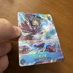 One Piece Cards Game Sanji Parallel OP06-119 SEC Wings of Captain Japanese NM - Image 3
