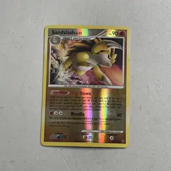 Pokemon TCG 2009 Supreme Victors Card -- Sandslash 42/147 Reverse Holo #2 - Image 1