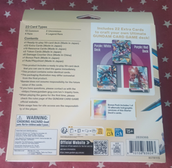 Bandai Gundam Card Game Starter Deck 09: Destiny Ignition ST09 Ultimate Deck (A) - Image 2