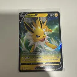 Pokemon Card TCG - Jolteon V SWSH151 Promo Sword & Shield Promos Near Mint - Image 1