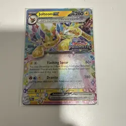 Pokemon TCG Jolteon EX 030/131 STAMPED PROMO Card Prismatic Evolutions Sealed - Image 1