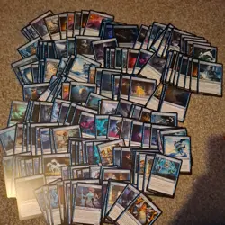170 blue Magic The Gathering MTG Cards - Image 1