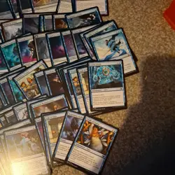 170 blue Magic The Gathering MTG Cards - Image 4