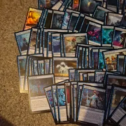 170 blue Magic The Gathering MTG Cards - Image 5