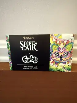 MTG Secret Lair Furby: Doo-Ay Noo-Lah Confetti Foil - New/Sealed - Image 1