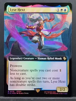 Lyse Hext Extended Art Borderless Foil Final Fantasy MTG Magic The Gathering NM - Image 1
