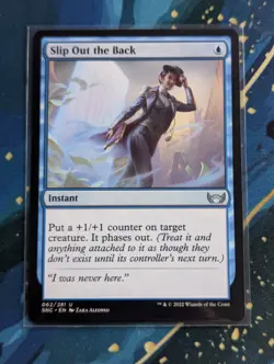 MTG Slip out the Back - NM - Streets of New Capenna - Image 1