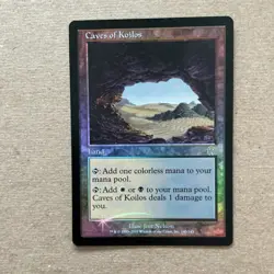 Wizards of the Coast Magic: The Gathering Caves of Koilos Rare Foil Land - Image 1
