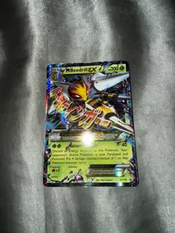 Pokemon M Beedrill EX Holo LP XY158 XY157 Ultra Rare Promos - Image 1