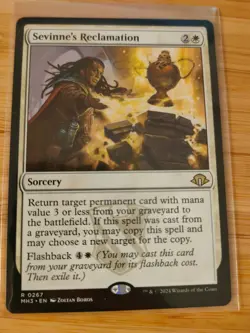 MTG Sevinne's Reclamation 0267 Modern Horizons 3 M/NM Free UK P&P - Image 1