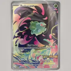 Bulbasaur 133/132 Illustration Rare Mega Evolution Promo Sealed Pokemon Card - Image 2