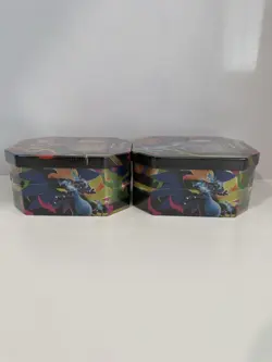 Pokemon TCG Scarlet & Violet Ascended Heroes Mega Charizard EX X + Y Tins - Image 3