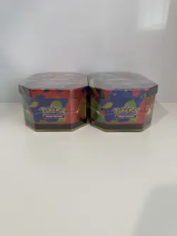 Pokemon TCG Scarlet & Violet Ascended Heroes Mega Charizard EX X + Y Tins - Image 5