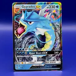 Gyarados GX 16/68 Holo Rare Hidden Fates Pokemon Card NM - Image 1