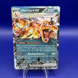 Charizard ex 125/197 Ultra Rare - Obsidian Flames Pokemon Card NM - Image 1