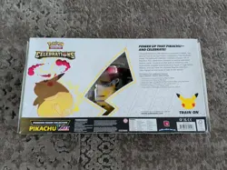 Pokemon TCG Celebrations Premium Figure Collection PIKACHU VMAX Box Brand New! 820650809408 - Image 3