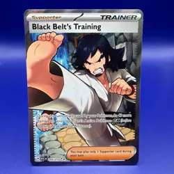 Black Belt’s Training 255/217 Full Art - Ascended Heroes Pokemon TCG NM - Image 1