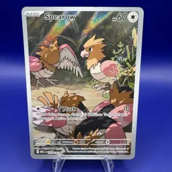 Spearow 151/132 Illustration Rare - Mega Evolution Pokemon Card NM - Image 1