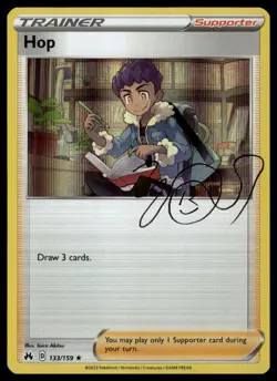 Hop 133/159 Holo CRZ Crown Zenith Pokemon TCG NM - Image 1