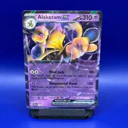 Alakazam EX Black Star Promo 50 English TCG 2023 Pokemon 151 Holo NM - Image 1