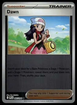 Dawn Reverse Holo 087/094 Me02: Phantasmal Flames Pokemon TCG - Image 1