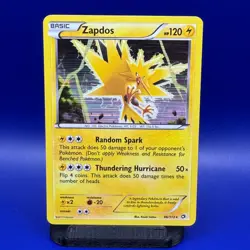 Zapdos 46/113 Black & White Legendary Treasures Pokemon Line Holo NM - Image 1