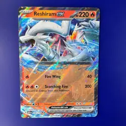 Reshiram ex 030/159 Double Rare - Journey Together Pokemon Card NM - Image 1