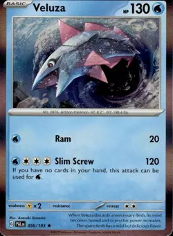 Veluza Holo 056/193 Paldea Evolved - Pokemon TCG - Image 1