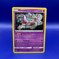 Mewtwo Promo Holofoil SM Promos SM214 Pokemon NM - Image 1