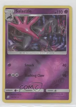 Salazzle Reverse Foil Pokemon Sun & Moon Unified Minds #99 - Image 1