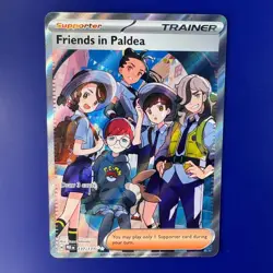 Pokemon TCG Friends in Paldea Friends in Paldea Ultra Rare Holo - Image 1