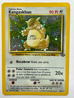 Pokemon TCG Kangaskhan Jungle 5/64 Holo Rare Basic 90HP Spanish Wizards - Image 1