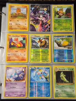 Huge Pokemon Collection Binder Vintage Modern Lot of Cards Holos Rares WoTC Etc - Image 3
