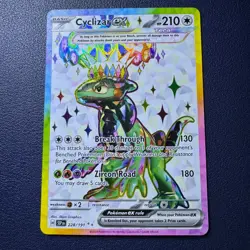 Cyclizar ex 228/191 Sv08: Surging Sparks Holo Ultra Rare Pokemon - Image 1