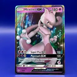 Mewtwo GX 31/68 Holo Rare Hidden Fates Pokemon Card NM - Image 1