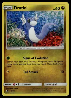 Dratini 9/12 Holo - McDonald's Collection 2018 Pokemon TCG - Image 1