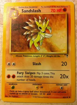 Sandslash - Legendary Collection - Pokemon - 62/110 - Uncommon - NM - Image 1