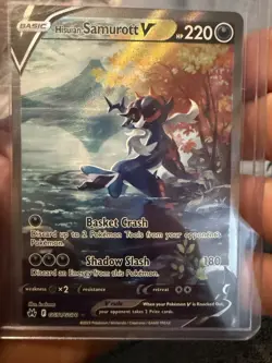 Pokemon TCG Hisuian Samurott VSTAR Astral Radiance Holo Ultra Rare GG51/GG70 - Image 1