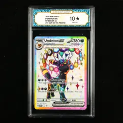 TQG 10 PRISTINE 2025 Pokemon ENG Umbreon ex #H SVP EN #176 Promo - Image 1