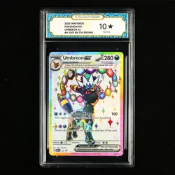TQG 10 PRISTINE 2025 Pokemon ENG Umbreon ex #H SVP EN #176 Promo - Image 2