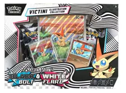 Pokemon Unova Victini Illustration Collection Box (Black Bolt / White Flare) - Image 1