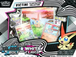 Pokemon Unova Victini Illustration Collection Box (Black Bolt / White Flare) - Image 3