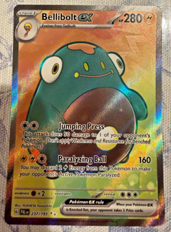 Pokemon TCG Bellibolt ex 237/193 Sv02: Paldea Evolved Holo - Image 1