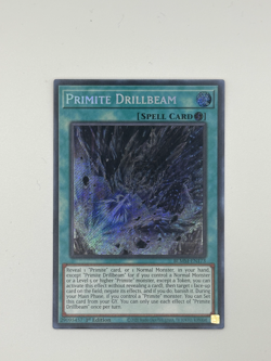 Yugioh Primite Drillbeam BLMM-EN173 1st Edition Secret Rare NM In Hand - Image 1
