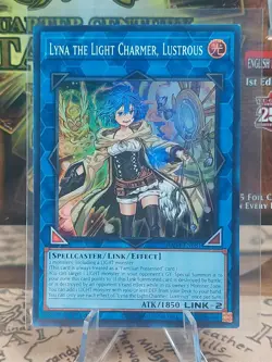 Lyna the Light Charmer, Lustrous 1st Edition [NM] - Yu-Gi-Oh! RA04 [Super Rare] - Image 1